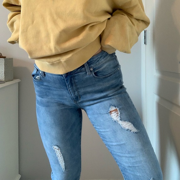 Altar’D State Straight Leg Ripped Jeans, 28 - Picture 3 of 8